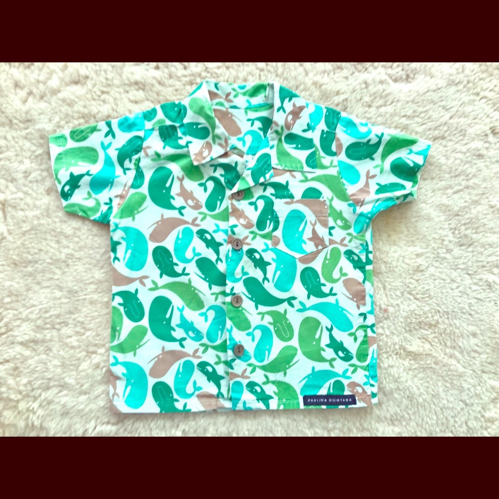 Paulina Quintana 2T button down shirt